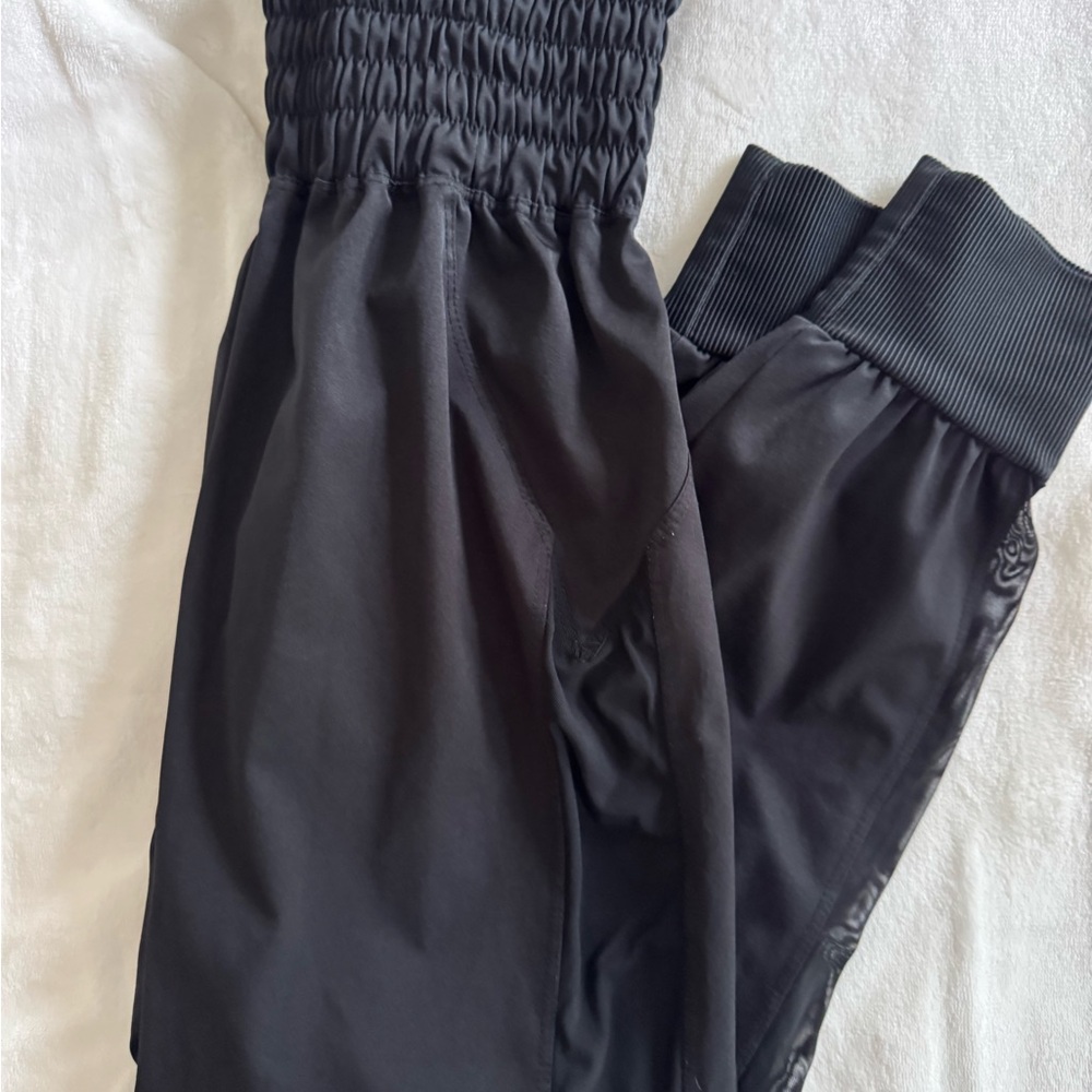 FIVE Dance Hip Hop Studio Black Pants with Side Mesh Detail - PA